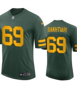 Green Bay Green Bay Packers #69 David Bakhtiari Men's Nike Alternate Vapor Limited Player NFL Jersey - Green Men's