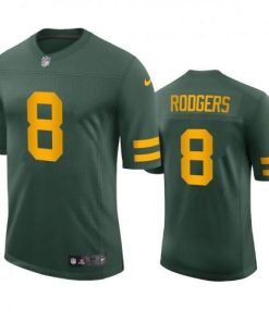 Green Bay Green Bay Packers #8 Amari Rodgers Men's Nike Alternate Vapor Limited Player NFL Jersey - Green Men's
