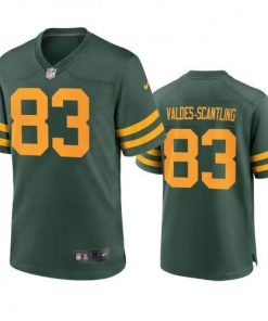 Green Bay Green Bay Packers #83 Marquez Valdes-Scantling Men's Nike Alternate Game Player NFL Jersey - Green Men's