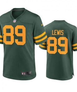 Green Bay Green Bay Packers #89 Marcedes Lewis Men's Nike Alternate Game Player NFL Jersey - Green Men's