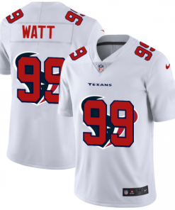 Houston Houston Texans #99 J.J. Watt White Men's Nike Team Logo Dual Overlap Limited NFL Jersey Men's