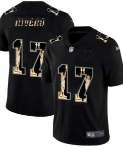 Indianapolis Indianapolis Colts #17 Philip Rivers Carbon Black Vapor Statue Of Liberty Limited NFL Jersey Men's