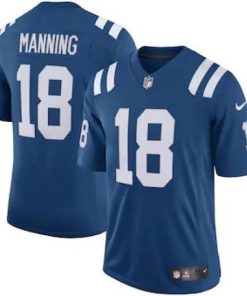 Indianapolis Indianapolis Colts #18 Peyton Manning Men's Nike Royal Retired Player Limited Jersey Men's