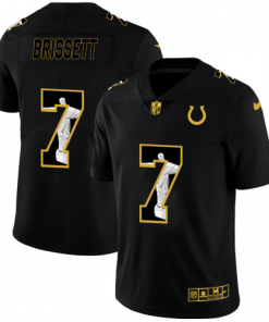 Indianapolis Indianapolis Colts #7 Jacoby Brissett Men's Nike Carbon Black Vapor Cristo Redentor Limited NFL Jersey Men's