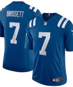 Indianapolis Indianapolis Colts #7 Jacoby Brissett Men's Nike Royal 2020 Vapor Limited Jersey Men's