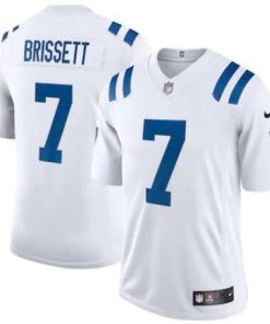 Indianapolis Indianapolis Colts #7 Jacoby Brissett Men's Nike White 2020 Vapor Limited Jersey Men's