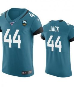 Jacksonville Jacksonville Jaguars #44 Myles Jack Teal 25th Season Vapor Elite Stitched NFL Jersey Men's