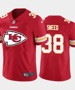 Kansas City Kansas City Chiefs #38 Chris Lammons Red Men's Nike Big Team Logo Player Vapor Limited NFL Jersey Men's