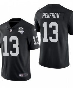 Las Vegas Las Vegas Raiders #13 Hunter Renfrow Men's Nike 2020 Inaugural Season Vapor Limited NFL Jersey Black Men's