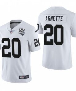 Las Vegas Las Vegas Raiders #20 Damon Arnette Men's Nike 2020 Inaugural Season Vapor Limited NFL Jersey White Men's