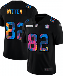 Las Vegas Las Vegas Raiders #82 Jason Witten Men's Nike Multi-Color Black 2020 NFL Crucial Catch Vapor Untouchable Limited Jersey Men's