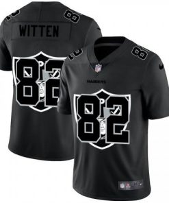 Las Vegas Las Vegas Raiders #82 Jason Witten Men's Nike Team Logo Dual Overlap Limited NFL Jersey Black Men's