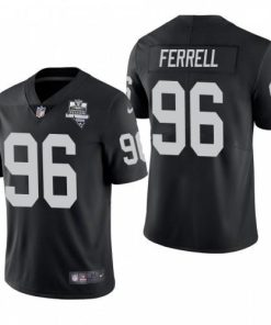 Las Vegas Las Vegas Raiders #96 Clelin Ferrell Men's Nike 2020 Inaugural Season Vapor Limited NFL Jersey Black Men's