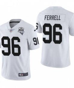 Las Vegas Las Vegas Raiders #96 Clelin Ferrell Men's Nike 2020 Inaugural Season Vapor Limited NFL Jersey White Men's