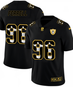 Las Vegas Las Vegas Raiders #96 Clelin Ferrell Nike Carbon Black Vapor Cristo Redentor Limited NFL Jersey Men's