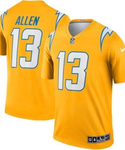 Los Angeles Chargers #13 Keenan Allen Nike Men's Gold Inverted Legend Jersey