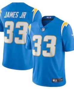 Los Angeles Chargers #33 Derwin James Jr Men's Nike Powder Blue 2020 Vapor Limited Jersey
