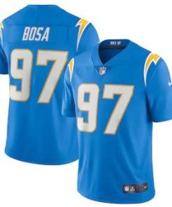 Los Angeles Chargers #97 Joey Bosa Men's Nike Powder Blue 2020 Vapor Limited Jersey