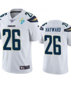 Los Angeles Los Angeles Chargers #26 Casey Hayward White 60th Anniversary Vapor Limited NFL Jersey Men's