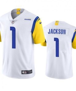 Los Angeles Los Angeles Rams #1 Desean Jackson Men's Nike Alternate Vapor Limited NFL Jersey - White Men's