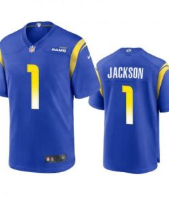 Los Angeles Los Angeles Rams #1 Desean Jackson Men's Nike Game NFL Jersey - Royal Men's