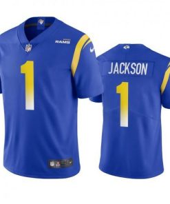 Los Angeles Los Angeles Rams #1 Desean Jackson Men's Nike Vapor Limited NFL Jersey - Royal Men's