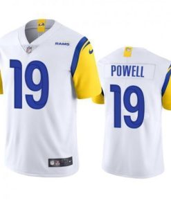Los Angeles Los Angeles Rams #19 Brandon Powell Men's Nike Alternate Vapor Limited NFL Jersey - White Men's