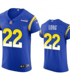 Los Angeles Los Angeles Rams #22 David Long Men's Nike Vapor Elite Player NFL Jersey - Royal Men's