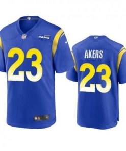 Los Angeles Los Angeles Rams #23 Cam Akers Men's Nike Game NFL Jersey - Royal Men's