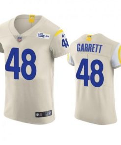 Los Angeles Los Angeles Rams #48 Chris Garrett Men's Nike Vapor Elite Player NFL Jersey - Bone Men's