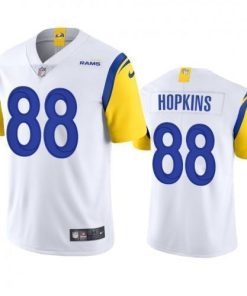 Los Angeles Los Angeles Rams #88 Brycen Hopkins Men's Nike Alternate Vapor Limited NFL Jersey - White Men's