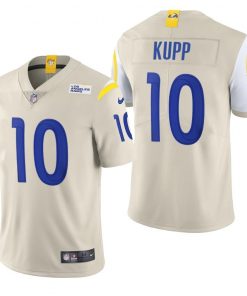 Los Angeles Rams #10 Cooper Kupp Men's Nike Bone 2020 Vapor Untouchable Limited NFL Jersey