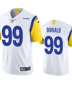 Los Angeles Rams #99 Aaron Donald Men's Nike Alternate Vapor Limited NFL Jersey - White