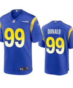 Los Angeles Rams #99 Aaron Donald Men's Nike Game NFL Jersey - Royal