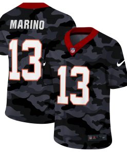 Miami Dolphins #13 Dan Marino Men's Nike 2020 Black CAMO Vapor Untouchable Limited Stitched NFL Jersey