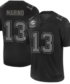 Miami Dolphins #13 Dan Marino Men's Nike Black 2019 Salute To Service Limited Stitched NFL Jersey