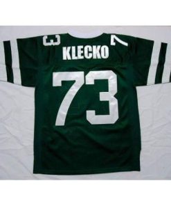 Mitchell And Ness New York Jets #73 Joe Klecko Green Stitched Throwback NFL Jersey Men's
