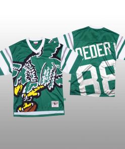 NFL Philadelphia Eagles #88 Dallas Goedert Green Men's Mitchell & Nell Big Face Fashion Limited NFL Jersey