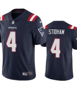 New England New England Patriots #4 Jarrett Stidham Men's Nike Navy 2020 Vapor Limited Jersey Men's