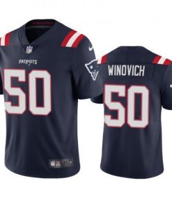 New England New England Patriots #50 Chase Winovich Men's Nike Navy 2020 Vapor Limited Jersey Men's