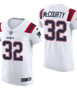 New England Patriots #32 Devin Mccourty Nike Men's White Team Color Men's Stitched NFL 2020 Vapor Untouchable Elite Jersey