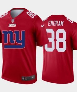 New York New York Giants #88 Evan Engram Red Men's Nike Big Team Logo Vapor Limited NFL Jersey Men's