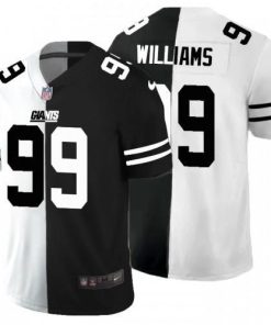 New York New York Giants #99 Leonard Williams Men's Black V White Peace Split Nike Vapor Untouchable Limited NFL Jersey Men's