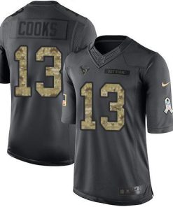 Nike 49ers #13 Brock Purdy Black Men's Stitched NFL Limited 2016 Salute To Service Jersey