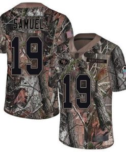 Nike 49ers #19 Deebo Samuel Camo Men's Stitched NFL Limited Rush Realtree Jersey