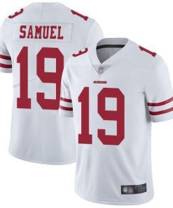 Nike 49ers #19 Deebo Samuel White Men's Stitched NFL Vapor Untouchable Limited Jersey