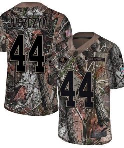 Nike 49ers #44 Kyle Juszczyk Camo Men's Stitched NFL Limited Rush Realtree Jersey