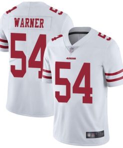 Nike 49ers #54 Fred Warner White Men's Stitched NFL Vapor Untouchable Limited Jersey