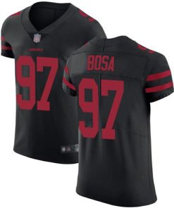 Nike 49ers #97 Nick Bosa Black Alternate Men's Stitched NFL Vapor Untouchable Elite Jersey