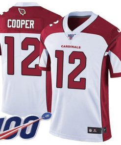 Nike Arizona Cardinals #12 Pharoh Cooper White Men's Stitched NFL 100th Season Vapor Limited Jersey Men's